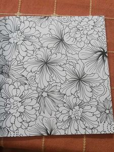 Blooming Flowers Colouring Book