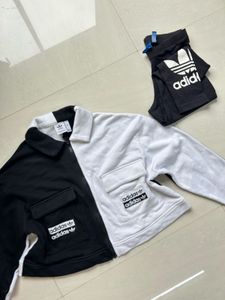 Adidas Colorblock Track Jacket & Leggings Set