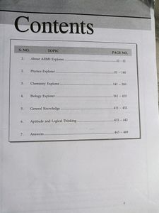 Aakash Explorer for AIIMS 2019 Book