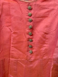 party wear coral suit set