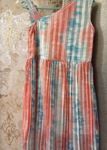 Beautiful A-line Partywear Floral Dress