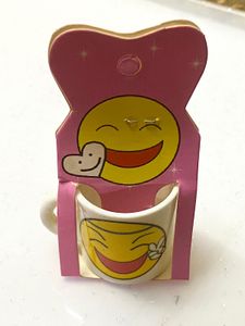 Cute Emoji small Mug with Packaging