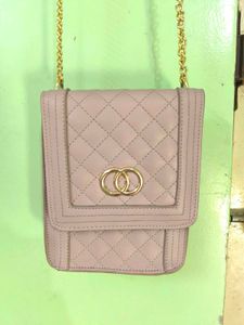 Chic Mauve Crossbody Bag