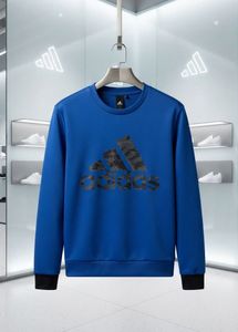 Adidas M size men's Blue Camo Logo Sweatshirt