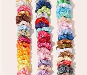 Set of Satin Scrunchies