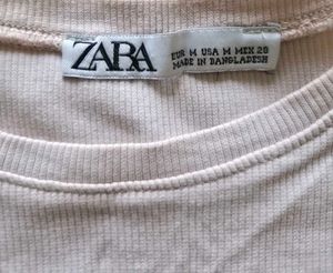 Zara Ribbed Crop Top