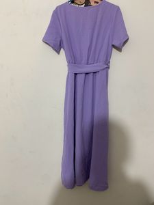 Max Lilac Midi Dress