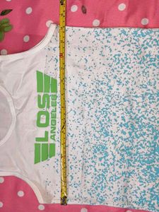 Cute LA Tank &amp; Smiley Shorts Set
