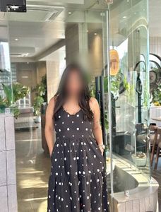 Stylish Polka Dot Tiered Midi Dress