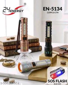 HZ-605 USB Rechargeable LED Flashlight