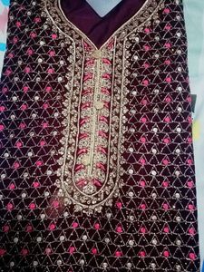 Elegant Embroidered Kurta Set