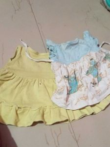 Adorable Baby Girl Dresses (Set of 2)