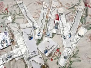 Bundle of Evil Eye &amp; Heart Necklaces