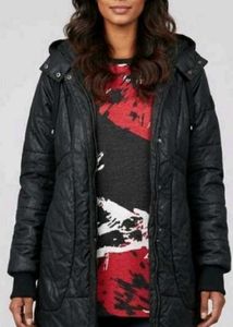 long leather Jacket and dwinter dress fr