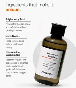 Minimalist PHA Toner