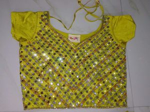 Mustard Colour Lehenga