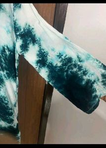 TIE -DYE kurta with embroidery