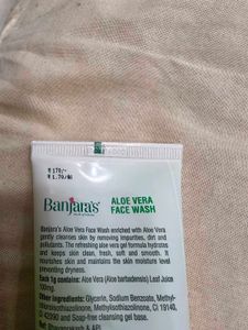 Banjara's Aloe Vera Face Wash
