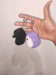 1 Crochet Penguin Keychain for 99 🐧