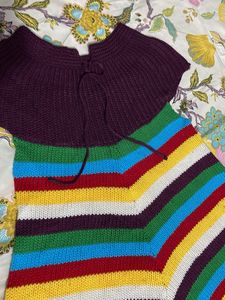 Striped Knit Dress