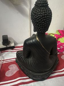 Buddha Statue – Elegant Black Finish