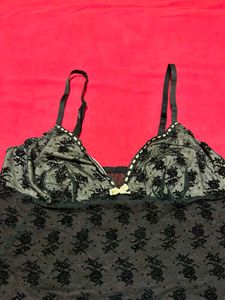 Black Lace Nightdress