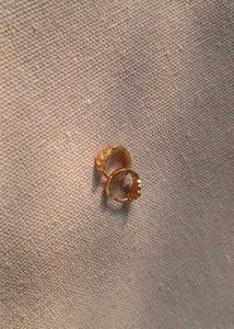 Elegant Gold-Toned Hoop Earrings