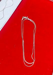 Elegant Silver Chain Necklace