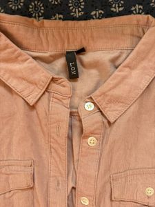 Corduroy Shirt Dress