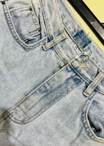 Light Wash Denim Jeans