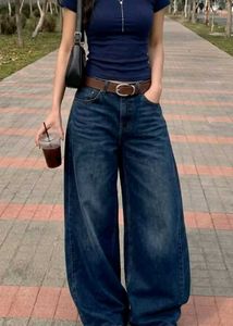 Wide Leg Denim Jeans