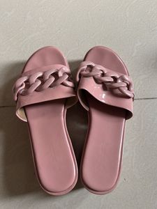 Pink Chain Slides