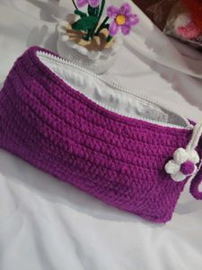 Handmade Crochet Pouch