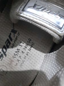 like New  Sparx White Velcro Sneakers