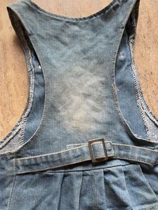 Sparkly Denim Vest (short)