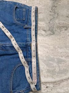 Wide Leg Denim Jeans