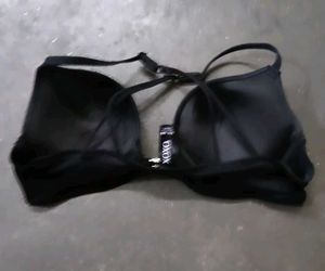 Black Padded Bra