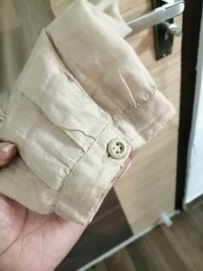 Beige Kurta Top