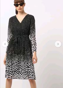 Polka Dot Midi Dress