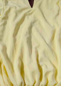 new not used Cute Yellow Ruffle Sleeve Top