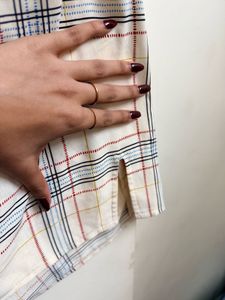 Checkered Mini Skirt