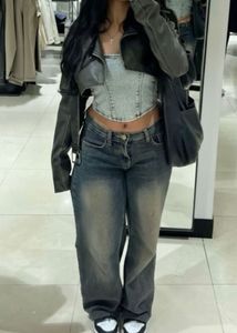 🩵✨ Denim Corset Top