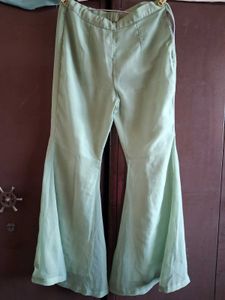 Pastel Print Kurta with Palazzo Pants