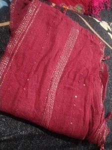 Vibrant Pink &amp; Maroon Dupattas