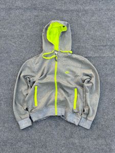 Nike Grey Zip-Up Hoodie