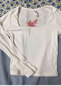 Women White Crop Top
