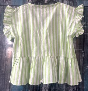 Western Striped Print Top For Women’s