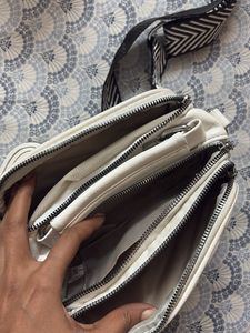 Chic White Crossbody Bag