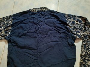 Dark Blue Kurta