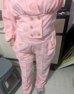 Elegant Peach co-ord set